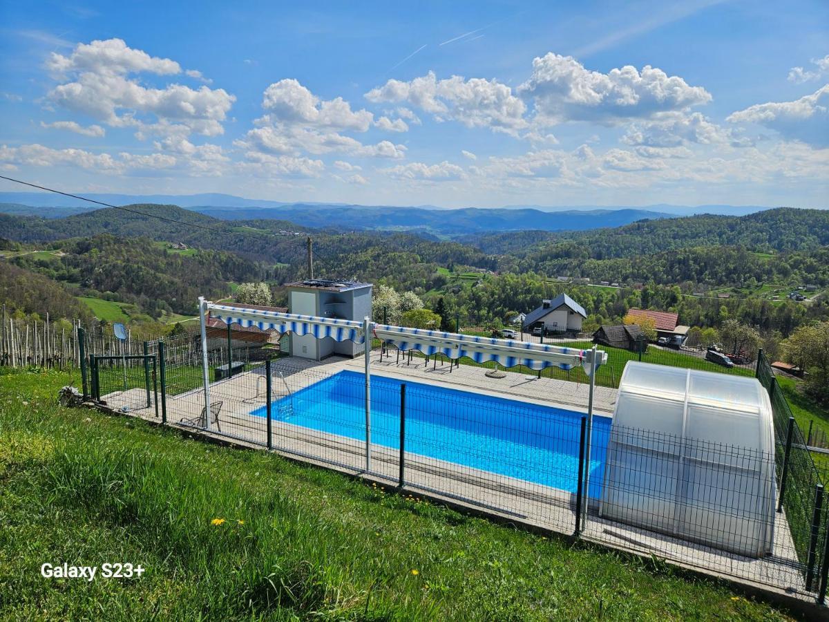 Zidanica Bundersek Apartamento Šentjanž Exterior foto
